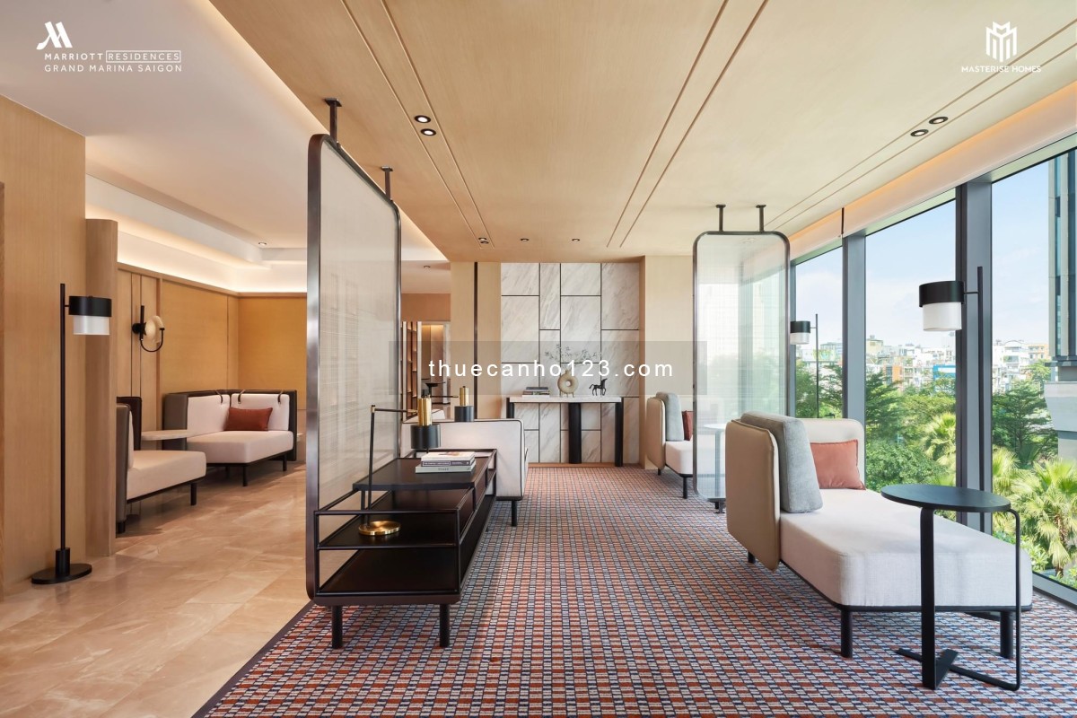 [CHO THUÊ] Căn hộ 2PN Grand Marina Sàigon, Marriott, 50tr 80m2 View sông Căn Giá Rẻ, đẹp ! - Ảnh 6
