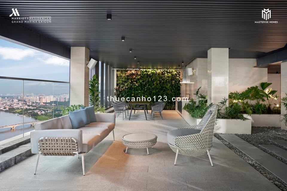 [CHO THUÊ] Căn hộ 2PN Grand Marina Sàigon, Marriott, 50tr 80m2 View sông Căn Giá Rẻ, đẹp ! - Ảnh 5