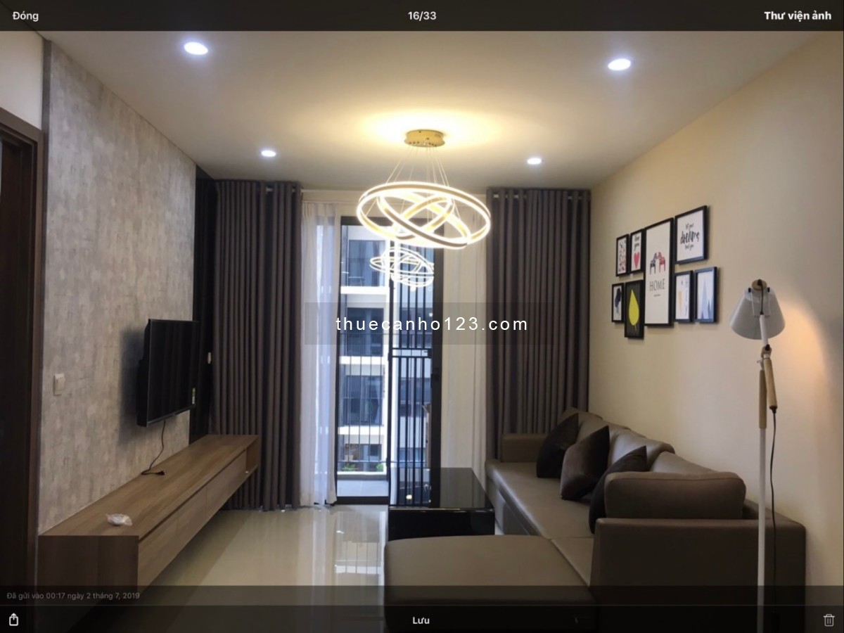 Chính chủ cho thuê căn hộ Phú Nhuận 2 phòng giá 16,5 triệu/th. Giá thật. The Prince Residence - Ảnh 1