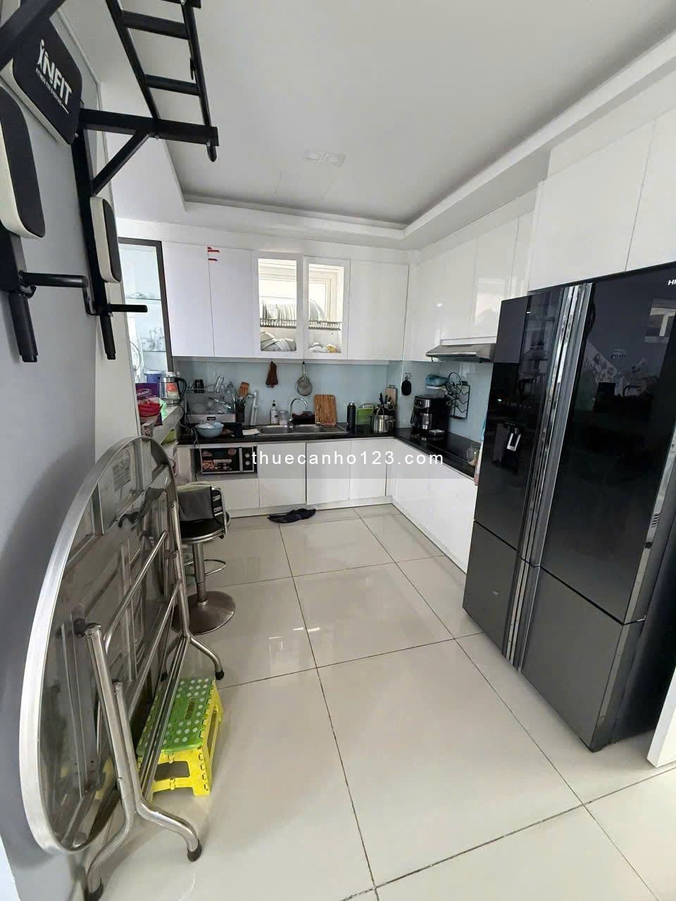 Cho thuê căn hộ chung cư Nguyễn Kim 3PN 84m2 đủ nội thất giá 14,5 triệu - Ảnh 5