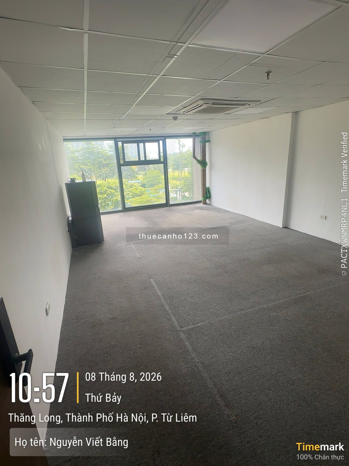 Em cho thuê Mỹ Đình Pearl Toà P1-44M² Thông sàn làm văn phòng - Ảnh 1