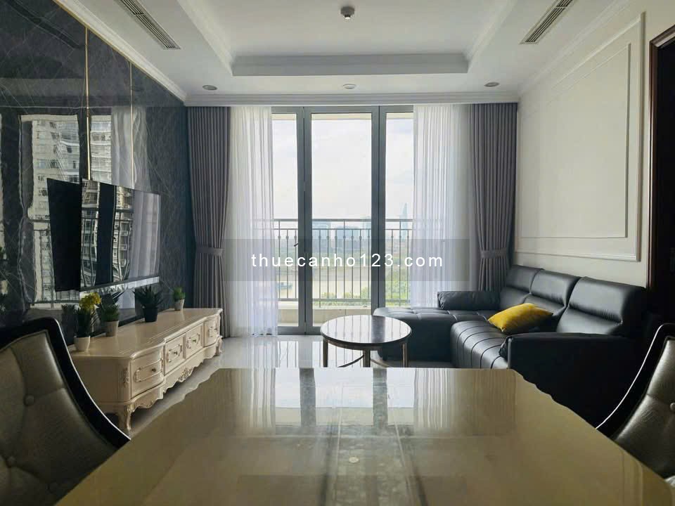 Cho thuê căn hộ 3PN 115m2 tại chung cư Vinhomes Central Park tòa Central 1 view sông, giá 37 triệu - Ảnh 10