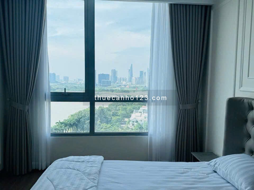 Cho thuê căn hộ 3PN 115m2 tại chung cư Vinhomes Central Park tòa Central 1 view sông, giá 37 triệu - Ảnh 3