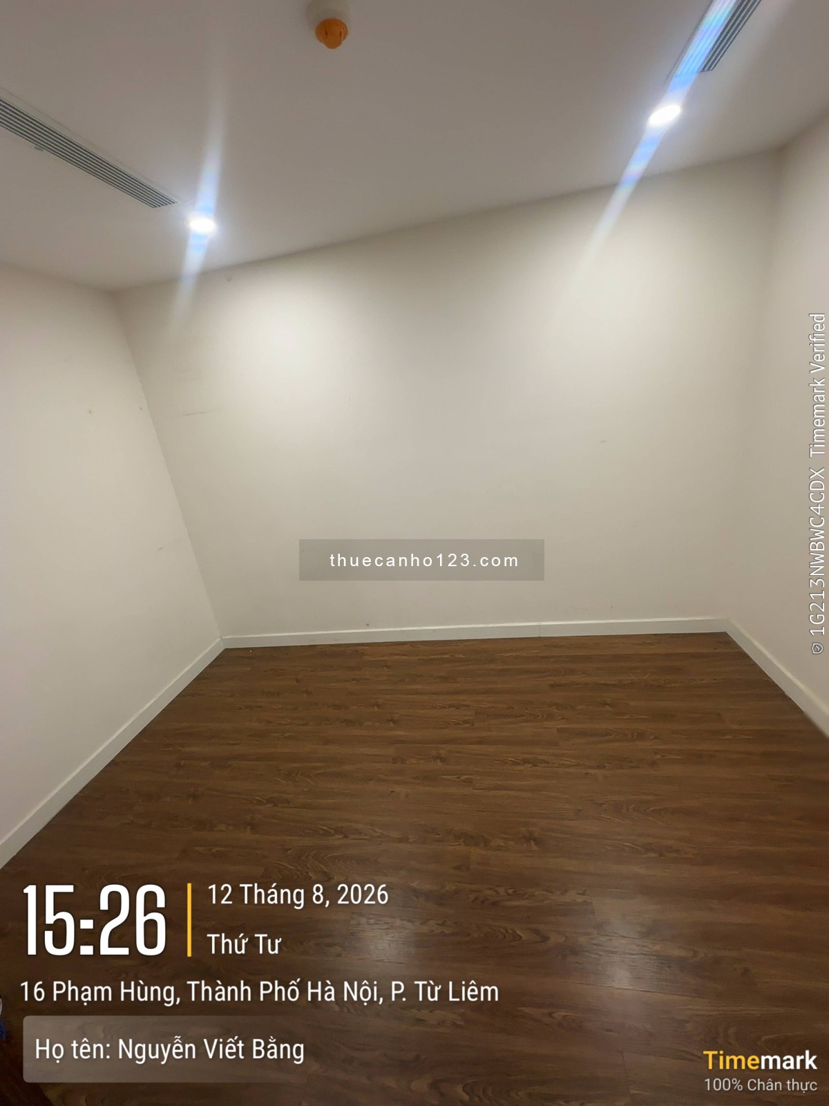 Em cho thuê CHCC 4 ngủ Toà B tại Sunshine Center Phạm Hùng - Ảnh 6