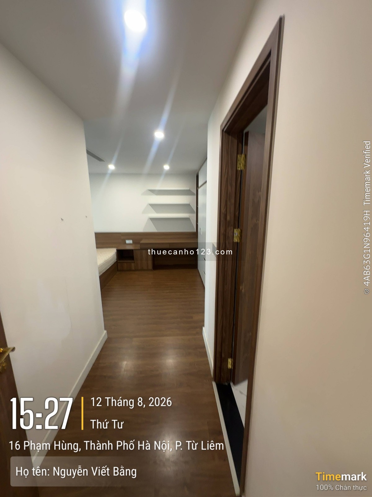 Em cho thuê CHCC 4 ngủ Toà B tại Sunshine Center Phạm Hùng - Ảnh 12