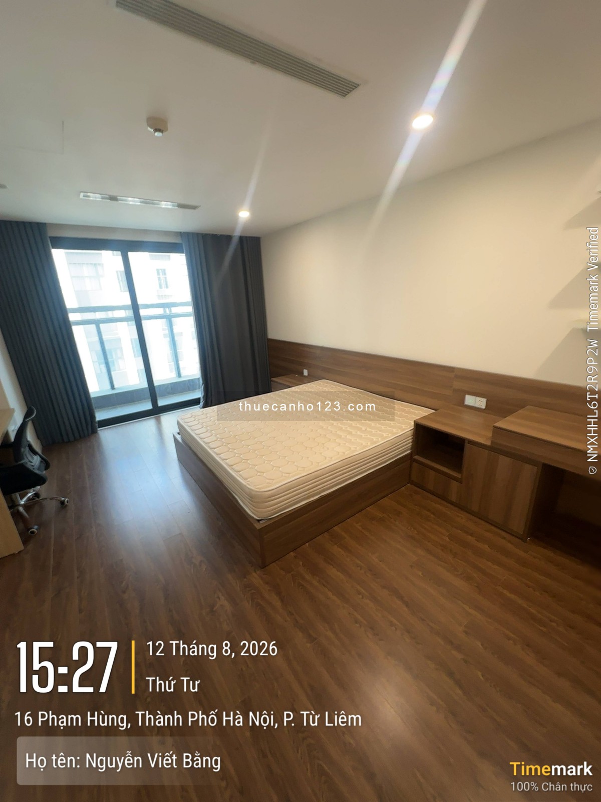 Em cho thuê CHCC 4 ngủ Toà B tại Sunshine Center Phạm Hùng - Ảnh 13