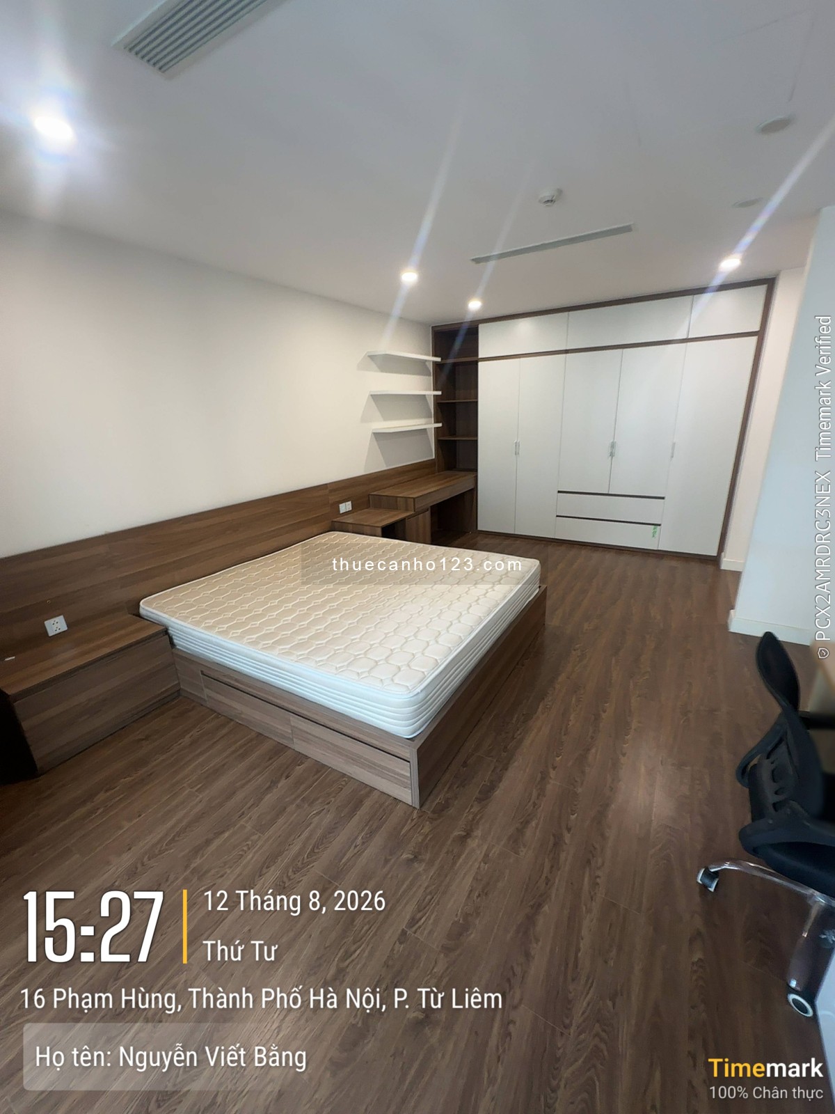 Em cho thuê CHCC 4 ngủ Toà B tại Sunshine Center Phạm Hùng - Ảnh 14