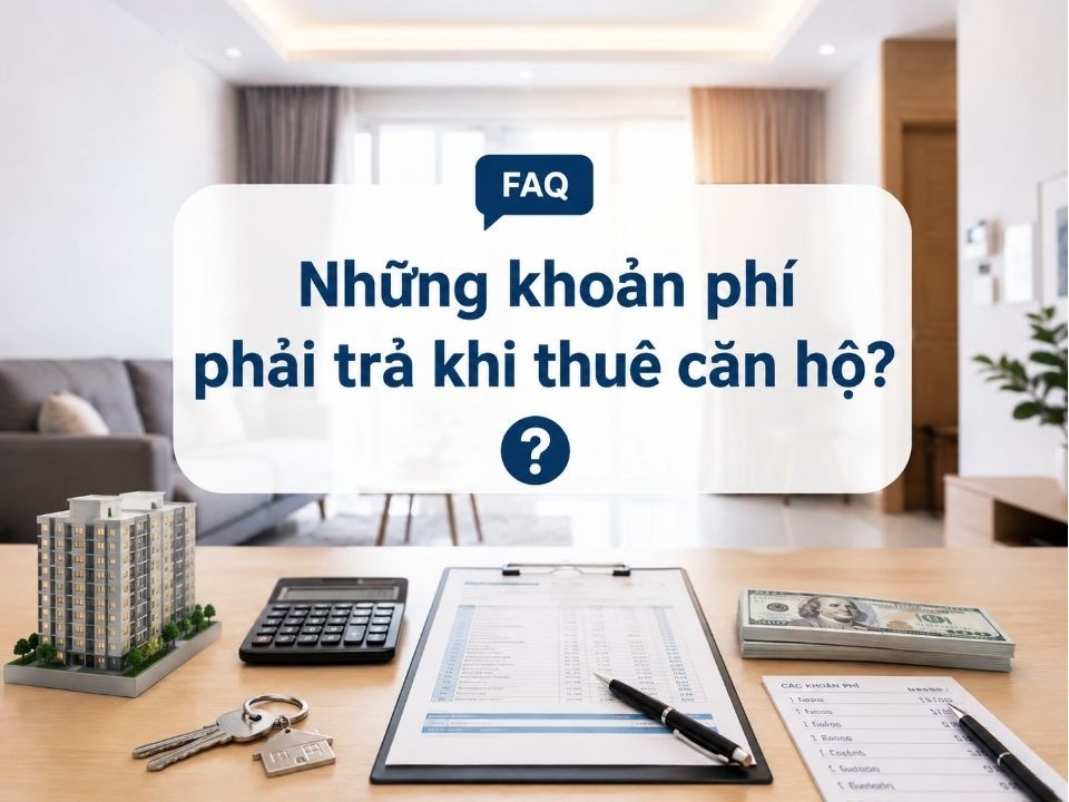 Chi phí thuê căn hộ chung cư bao gồm những khoản nào?