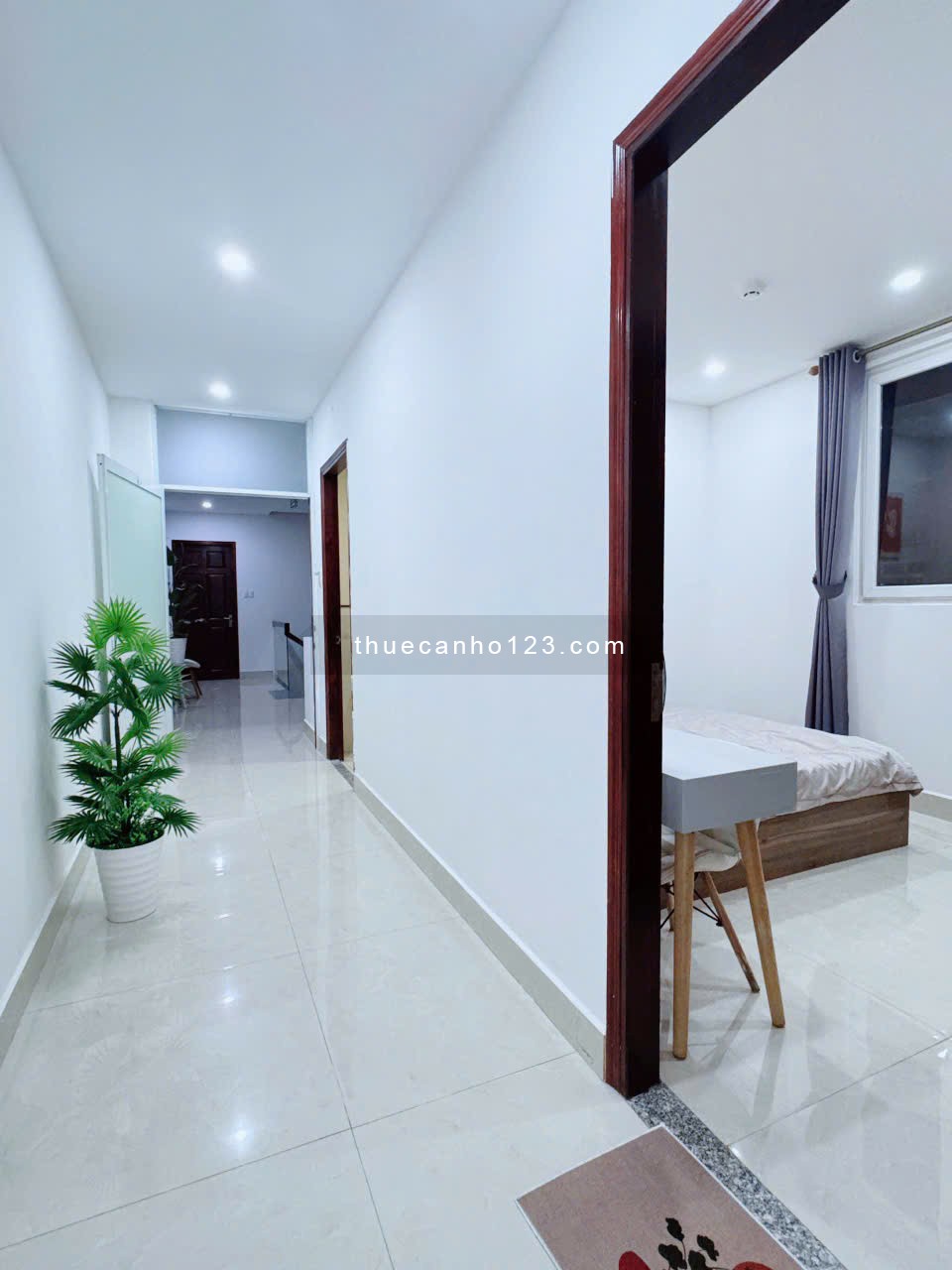 Chính chủ Cho thuê căn hộ Mini 114B Bạch Đằng Tân Bình.DT:50m2-1PN+PK(wc khép kín).Giá 9tr(ban công) - Ảnh 2