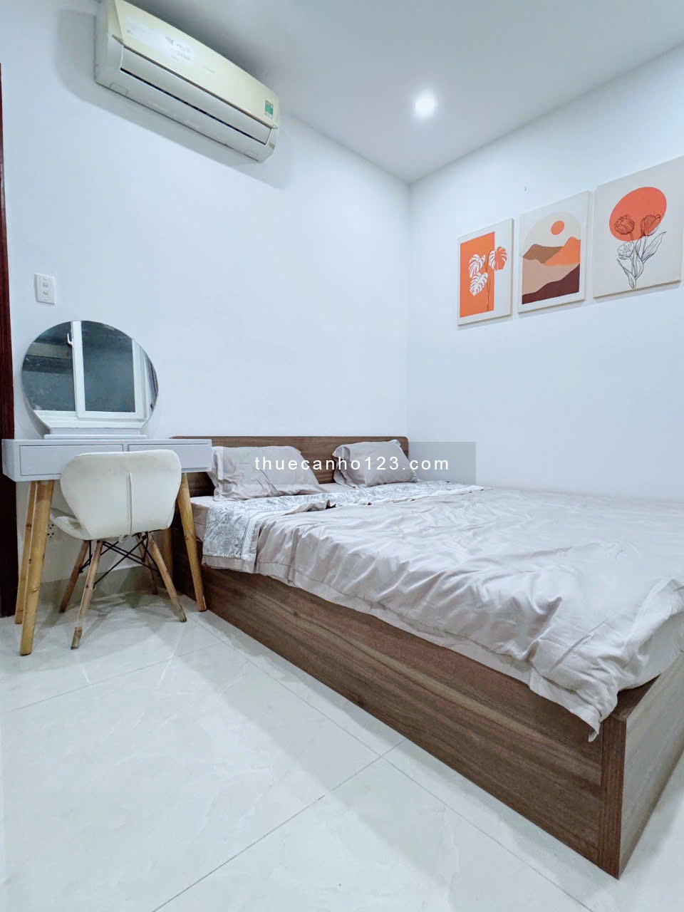 Chính chủ Cho thuê căn hộ Mini 114B Bạch Đằng Tân Bình.DT:50m2-1PN+PK(wc khép kín).Giá 9tr(ban công) - Ảnh 9