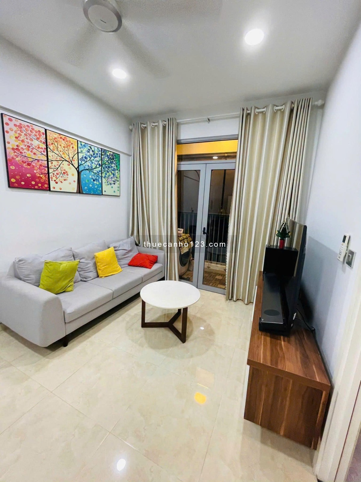 Cho thuê C/c Ruby Garden- 2PN Full NT Giá 9,5 tr/th 75m2 có ban công. - Ảnh 4