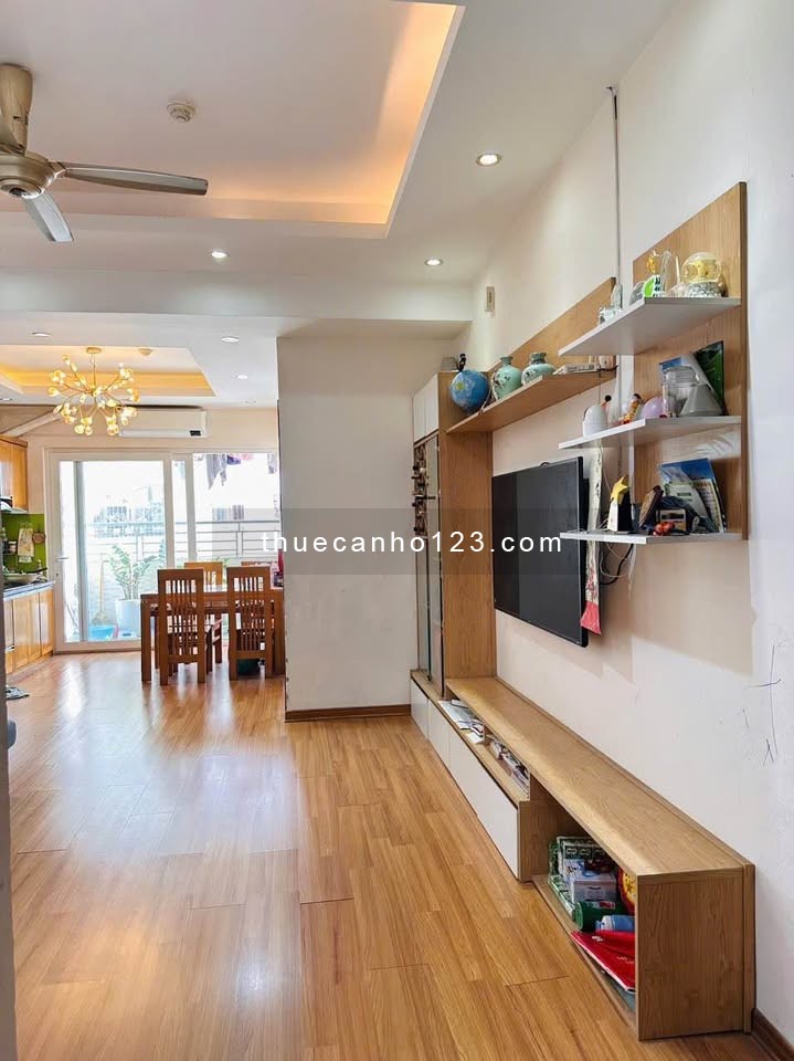Cho thuê chung cư Phú Thọ, Nguyễn Thị Nhỏ - Căn 3PN, Full Nt giá thuê 14tr/tháng - Ảnh 1