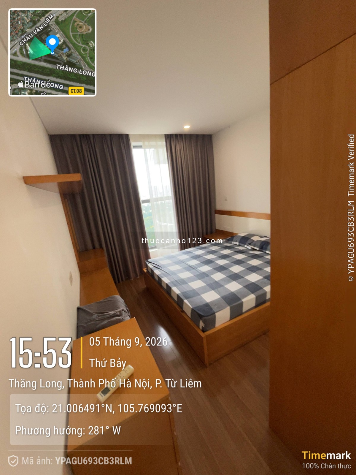 Em cho thuê Mỹ Đình Pearl Tòa P1 - 1 ngủ - Full đồ - Vào ở ngay - 12,5tr - Ảnh 8