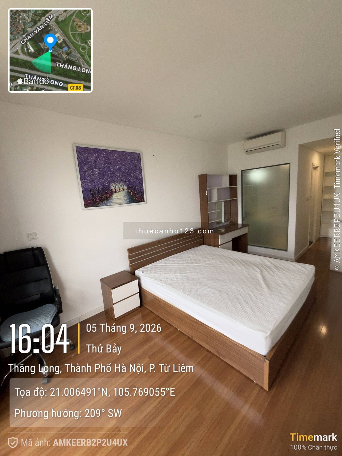 Em cho thuê Mỹ Đình Pearl Toà P1 - 2 ngủ - Full đồ - Vào ở ngay - 16tr view hồ - Ảnh 11