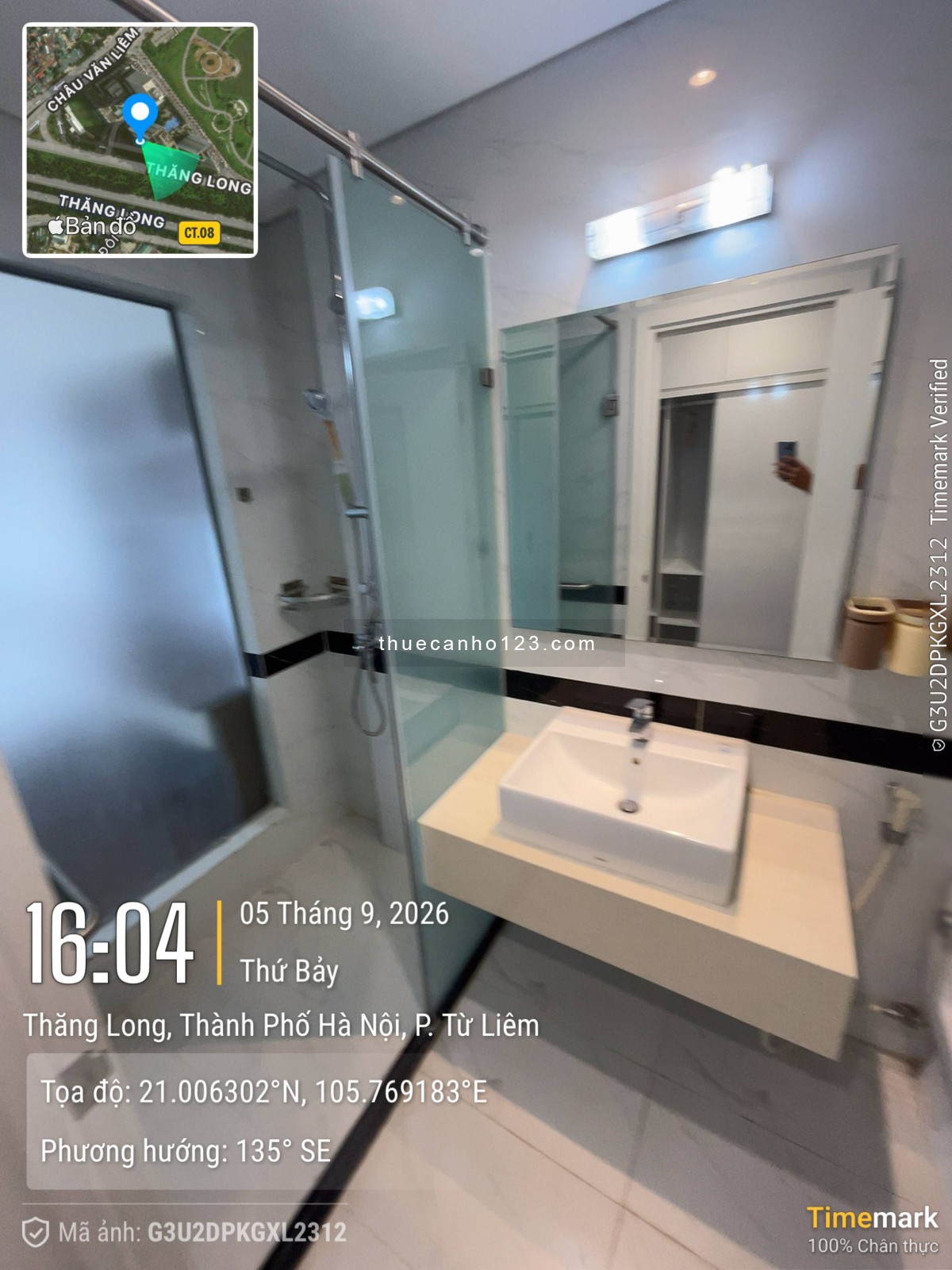 Em cho thuê Mỹ Đình Pearl Toà P1 - 2 ngủ - Full đồ - Vào ở ngay - 16tr view hồ - Ảnh 14