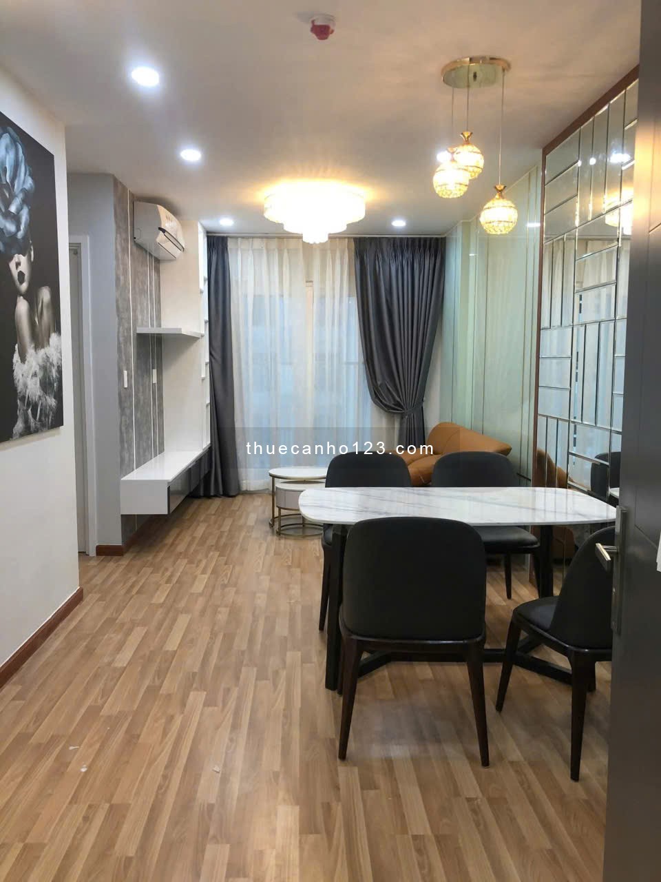 Chung cư SG Asian, Nguyễn Văn Luông, Q6: 65m2, 2PN, nhà mới, 12triệu - Ảnh 1