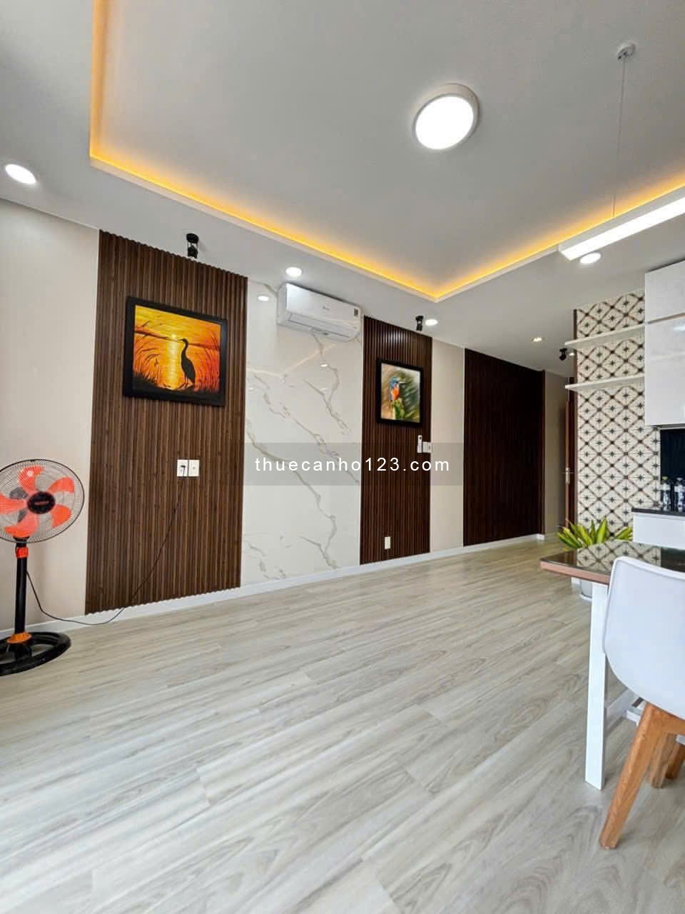 Chung cư Phan Văn Trị cho thuê căn 65m2, 2PN, đầy đủ nội thất, chỉ 8,5 triệu/tháng - Ảnh 4