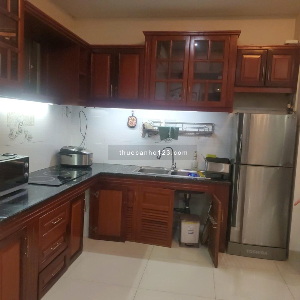 Chung cư NGuyễn Ngọc Phương- Thạnh Mỹ Tây căn 60m2,2p ngủ, NTCB, giá 10,5tr - Ảnh 2