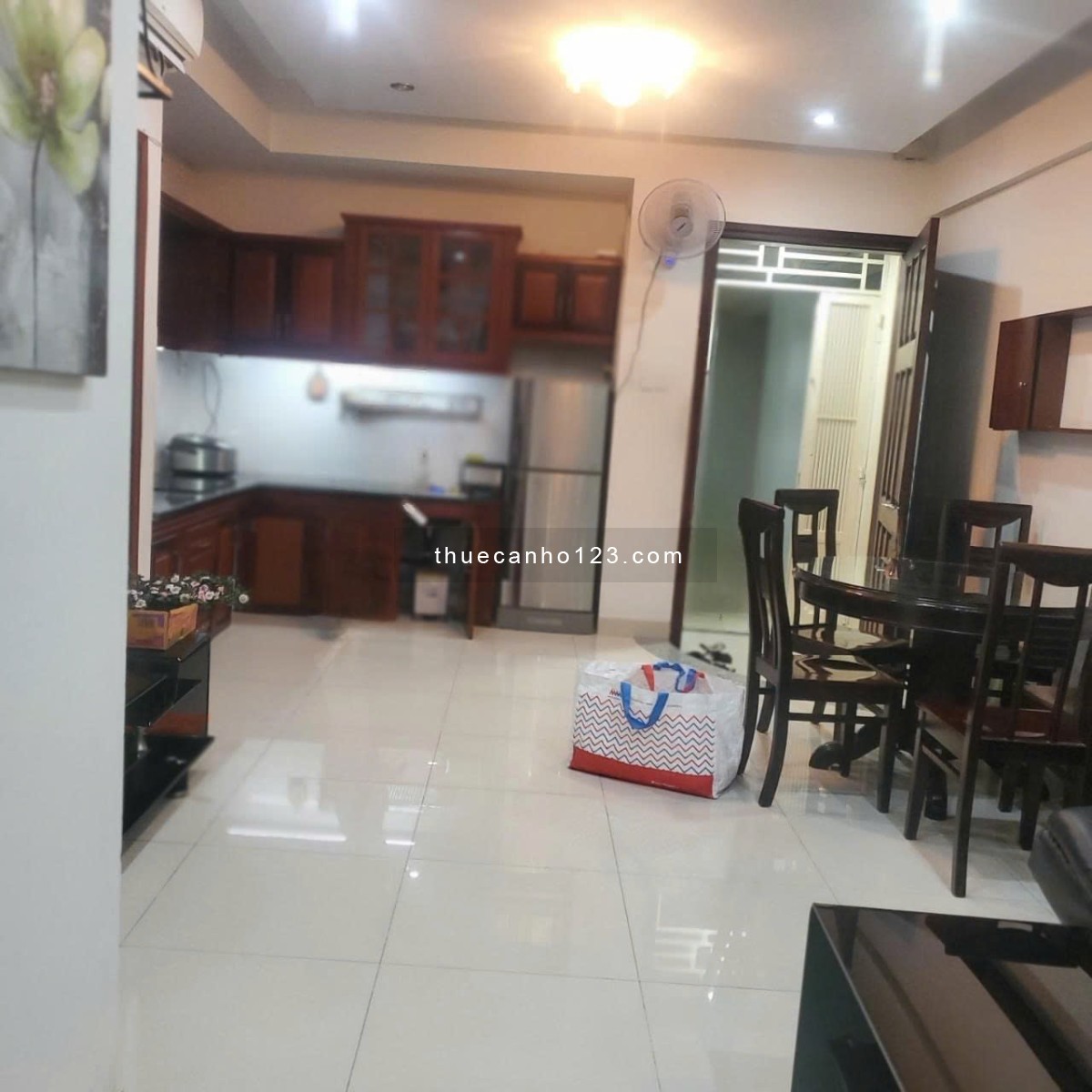 Chung cư NGuyễn Ngọc Phương- Thạnh Mỹ Tây căn 60m2,2p ngủ, NTCB, giá 10,5tr - Ảnh 5