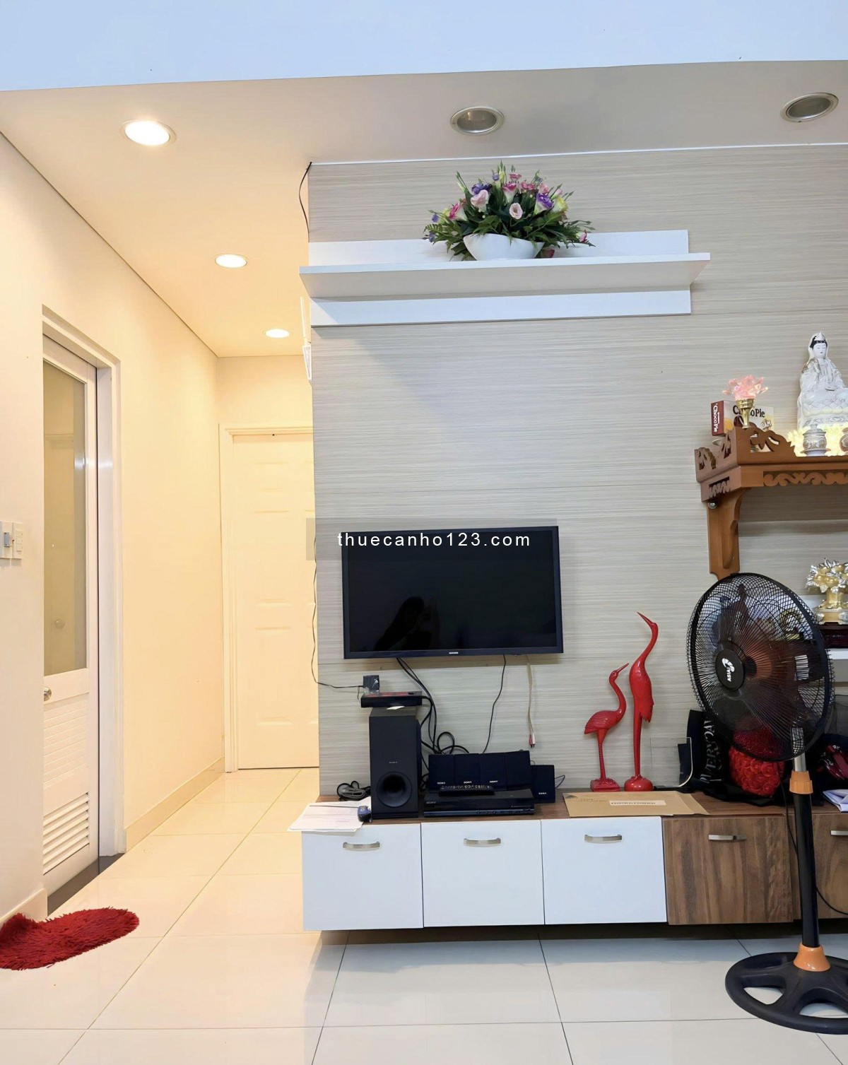 Chung cư Kim Tâm Hải cho thuê căn hộ 83m2, 2PN, sẵn nội thất giá 8 triệu/tháng - Ảnh 1