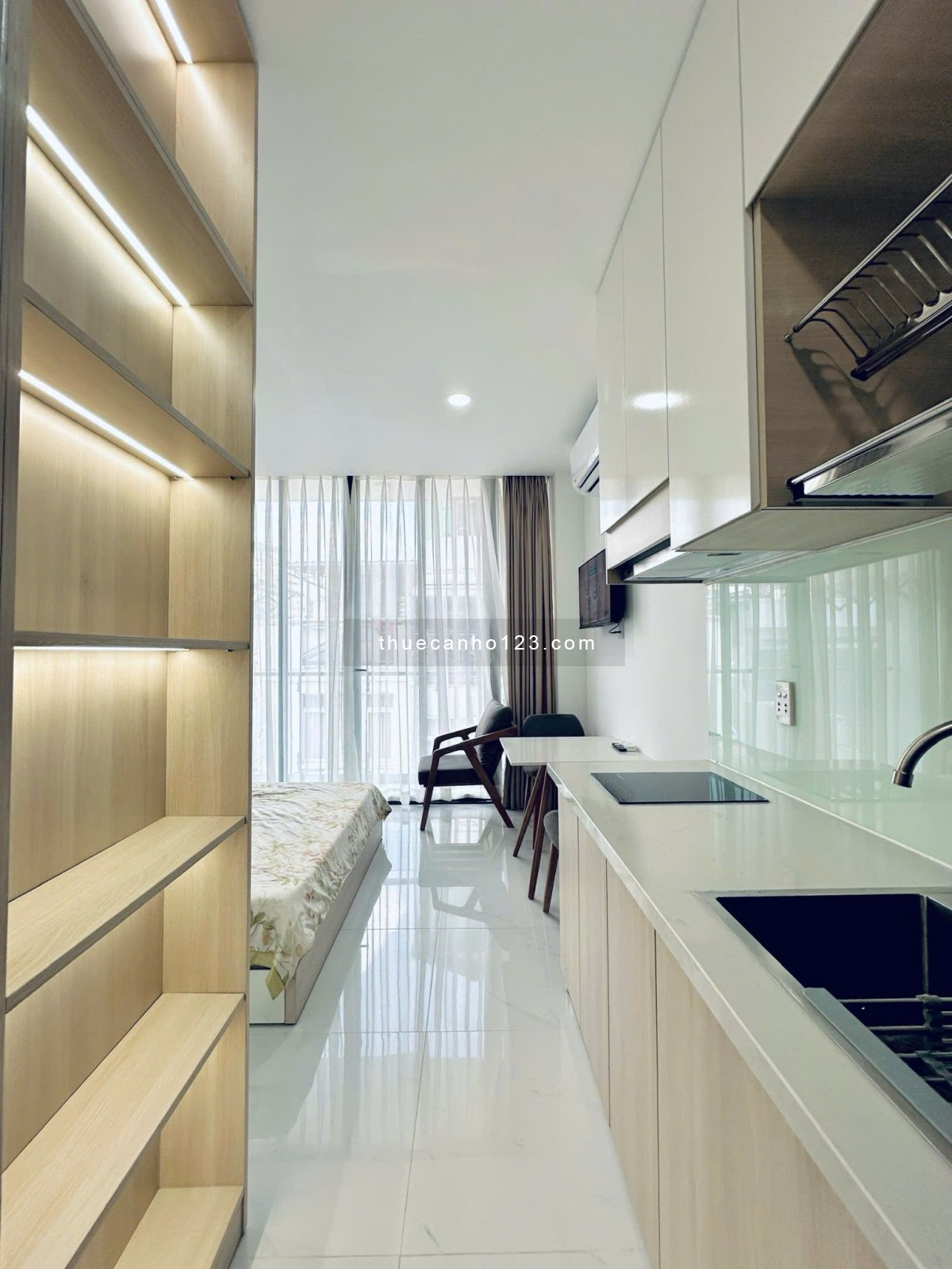 Cho thuê căn hộ dịch vụ Lê Văn Sỹ DT 40m2, 1PN, vị trí đẹp, ở là thích chỉ 8 triệu - Ảnh 3