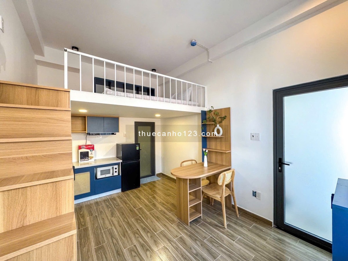 Cho thuê căn hộ 35m2, có gác cao, đủ nội thất, cửa sổ thoáng đường Hồ Văn Huê gần nhiều đh giá 7,5tr - Ảnh 3