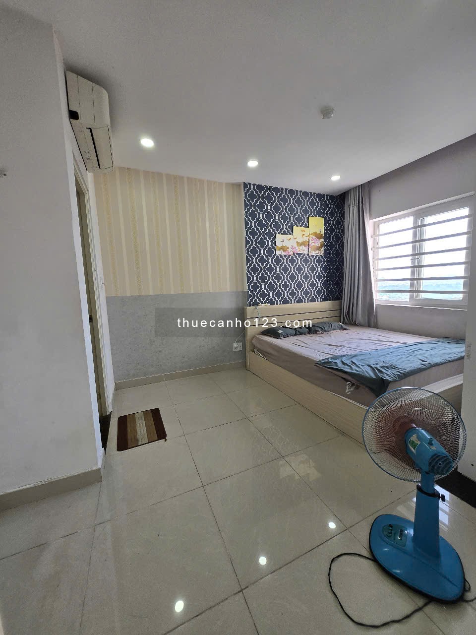 Cho thuê chung cư Đạt Gia căn góc bìa 3 phòng ngủ 2WC full đầy đủ nội thất giá 10tr - Ảnh 3