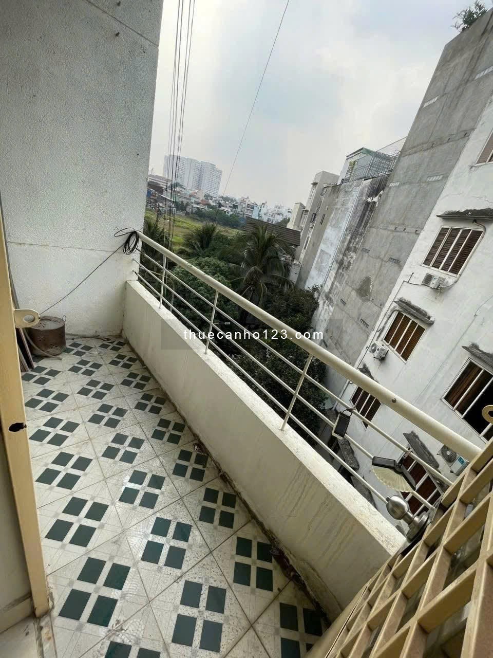 Chung cư Trường Sa-Quận 3, Ko Nội Thất, ban công 2PN, 85m2, giá 10tr/th - Ảnh 5