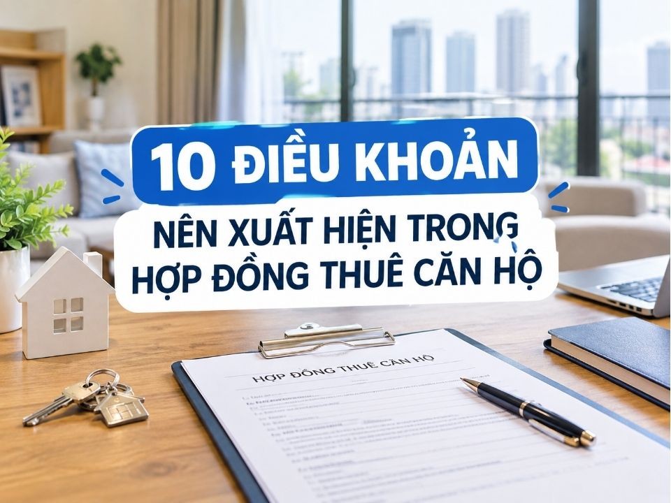 Hợp đồng thuê căn hộ cần phải có những điều khoản nào?
