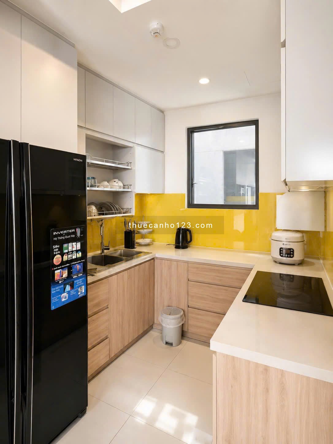 Trống sẵn căn hộ cho thuê 3PN nhà đẹp xuất sắc The Sun Avenue - Ảnh 10
