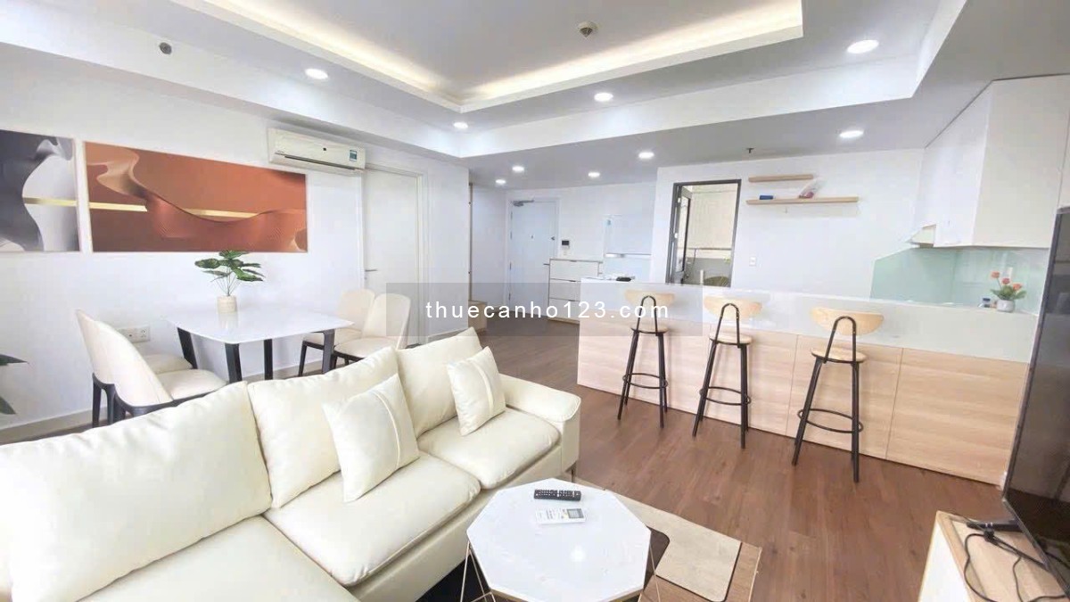 Thuê căn góc Cantavil AP Q2 (80m2, 3PN, full giá 16 tr/th) TTTM sát bên, ban công hướng Đông, Nam - Ảnh 1