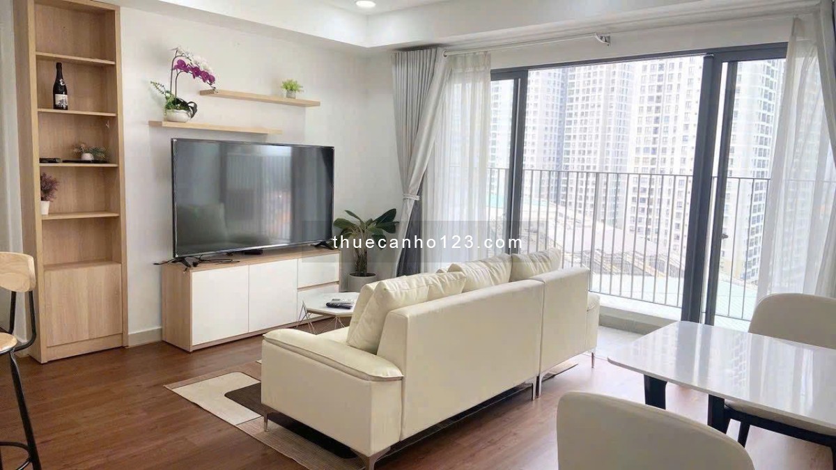 Thuê căn góc Cantavil AP Q2 (80m2, 3PN, full giá 16 tr/th) TTTM sát bên, ban công hướng Đông, Nam - Ảnh 2
