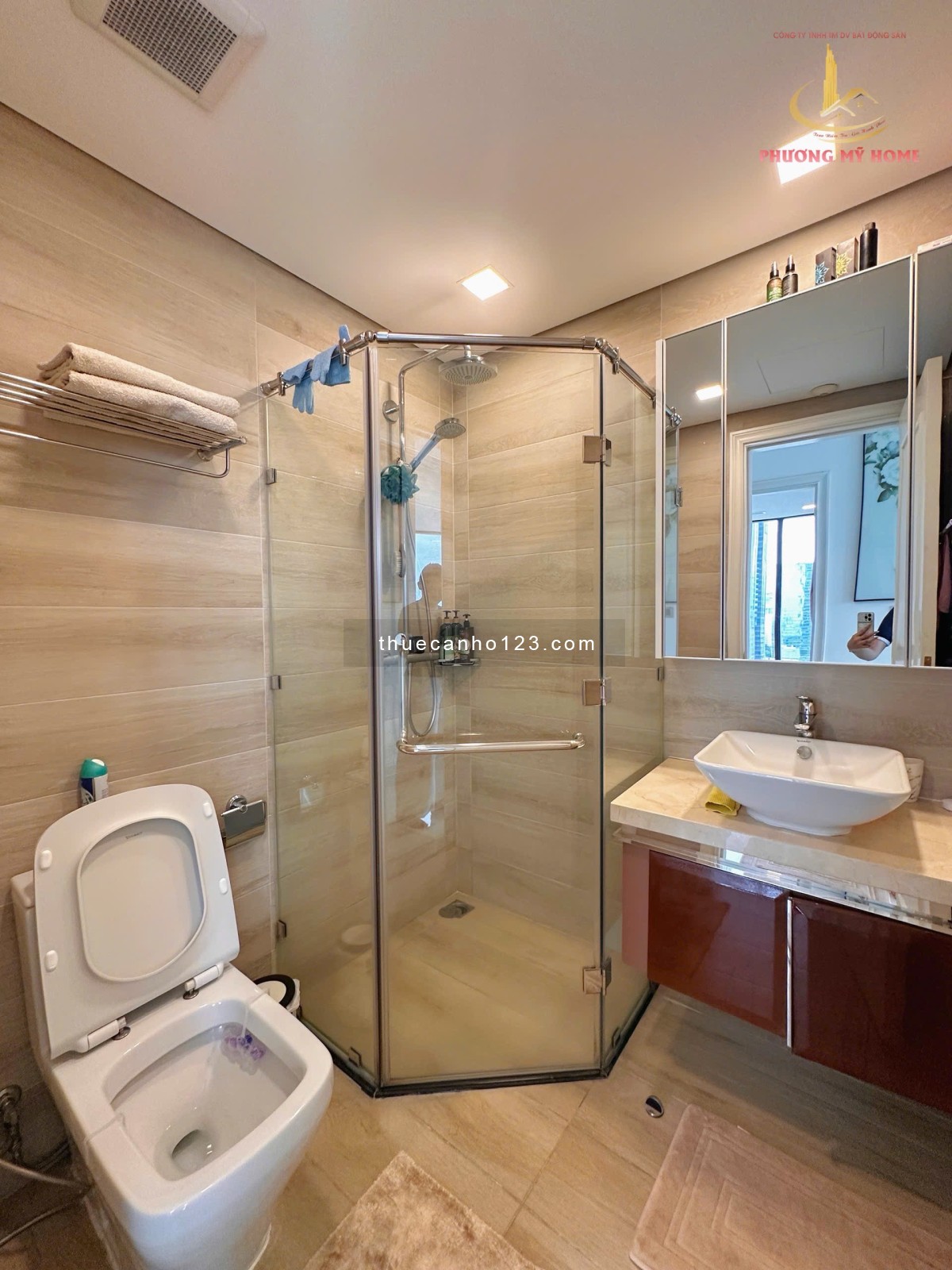CĂN 121M² VIEW BITEXCO SIÊU ĐẸP | 3PN SỬA 2PN – FULL NT – 80TR/THÁNG - Ảnh 9