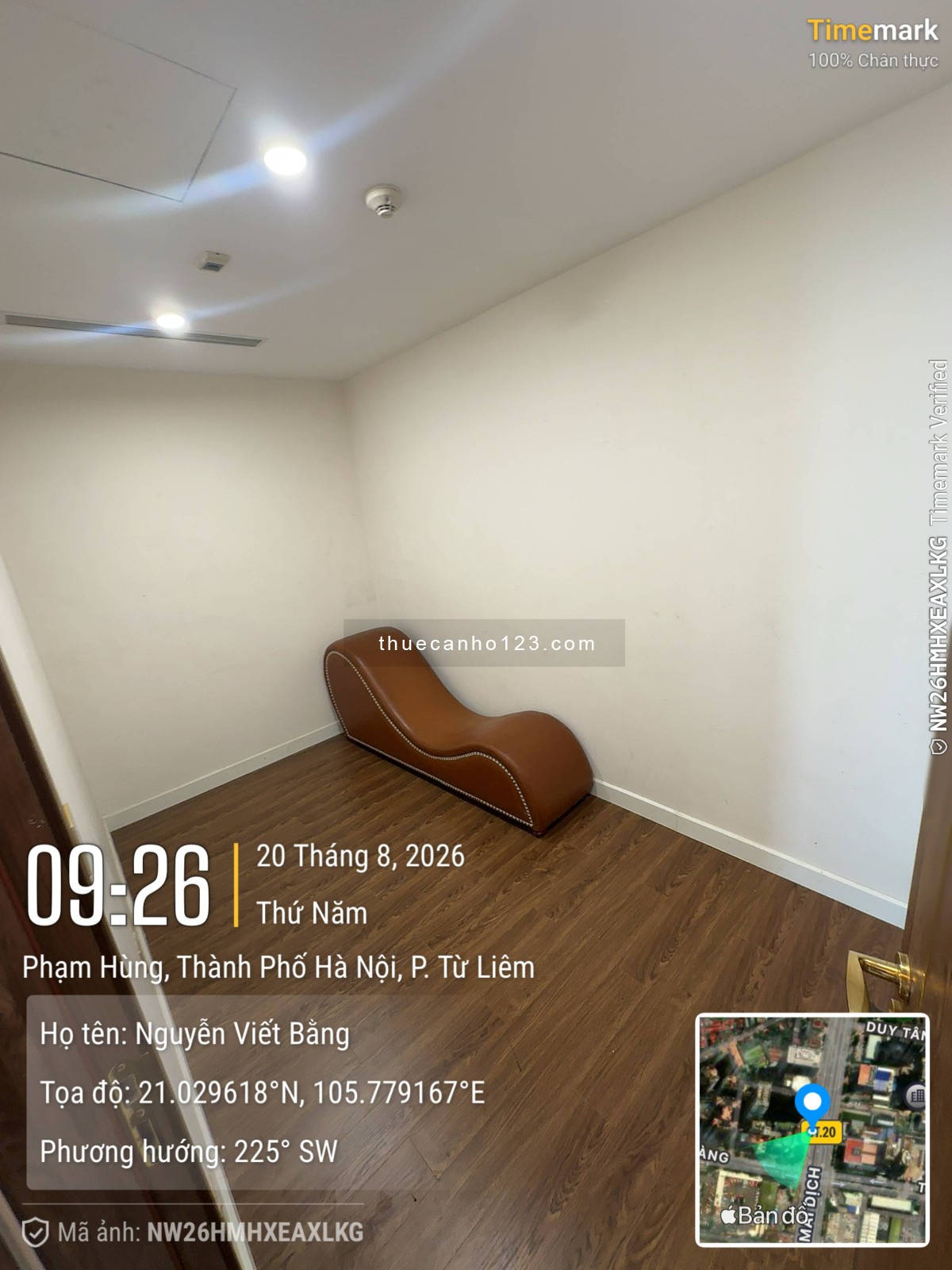 Em cho thuê CHCC 4 ngủ, 3 vệ sinh, Full đồ Toà A tại Sunshine Center Phạm Hùng vào ở ngay - Ảnh 3
