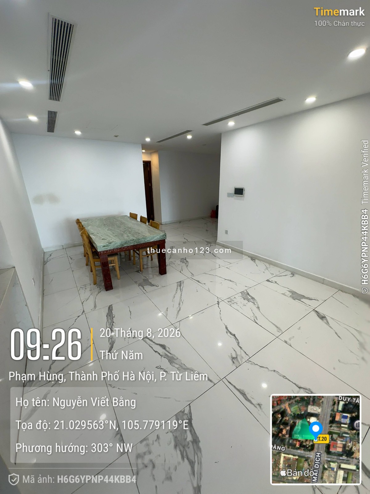Em cho thuê CHCC 4 ngủ, 3 vệ sinh, Full đồ Toà A tại Sunshine Center Phạm Hùng vào ở ngay - Ảnh 6