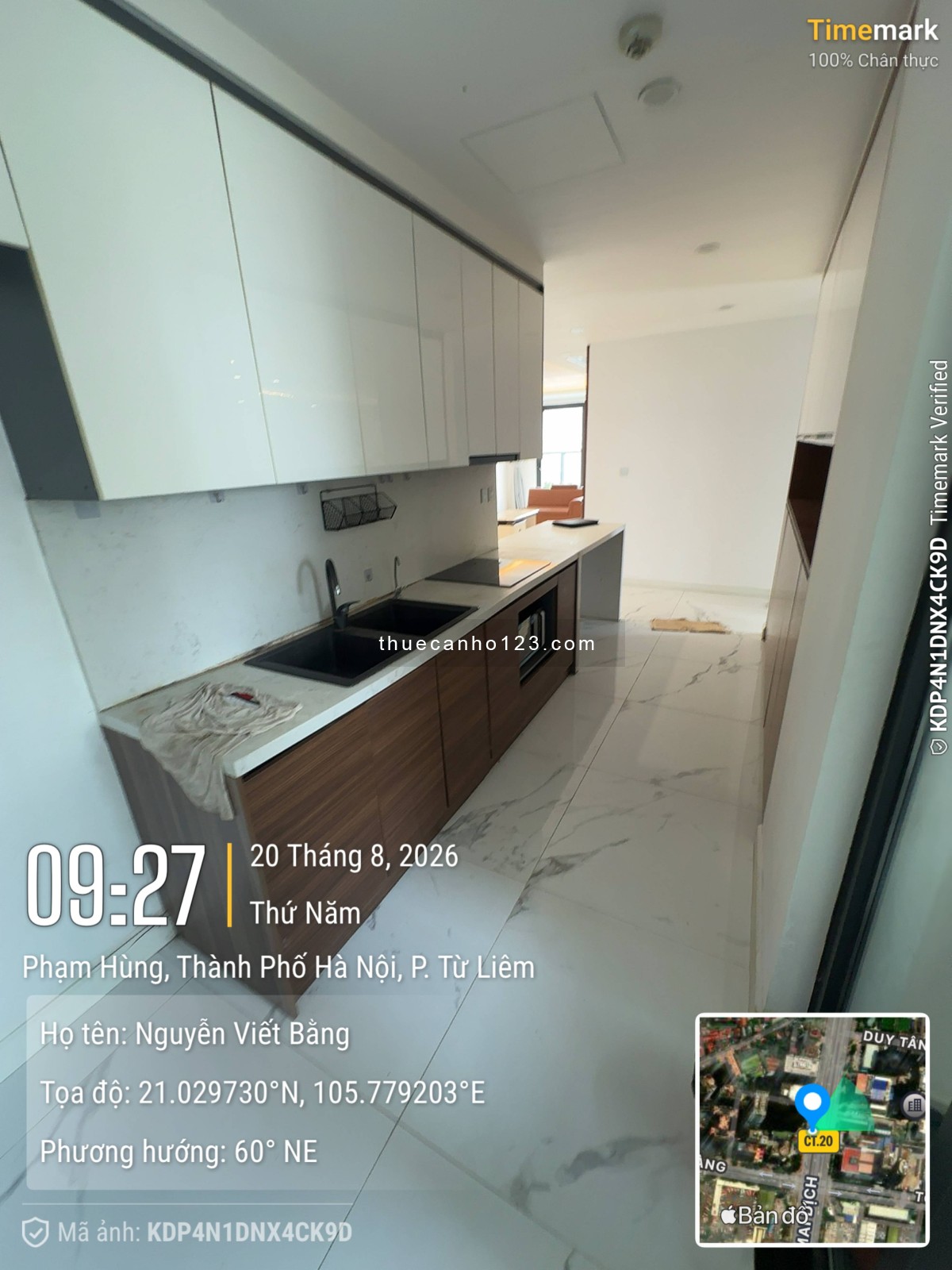 Em cho thuê CHCC 4 ngủ, 3 vệ sinh, Full đồ Toà A tại Sunshine Center Phạm Hùng vào ở ngay - Ảnh 9
