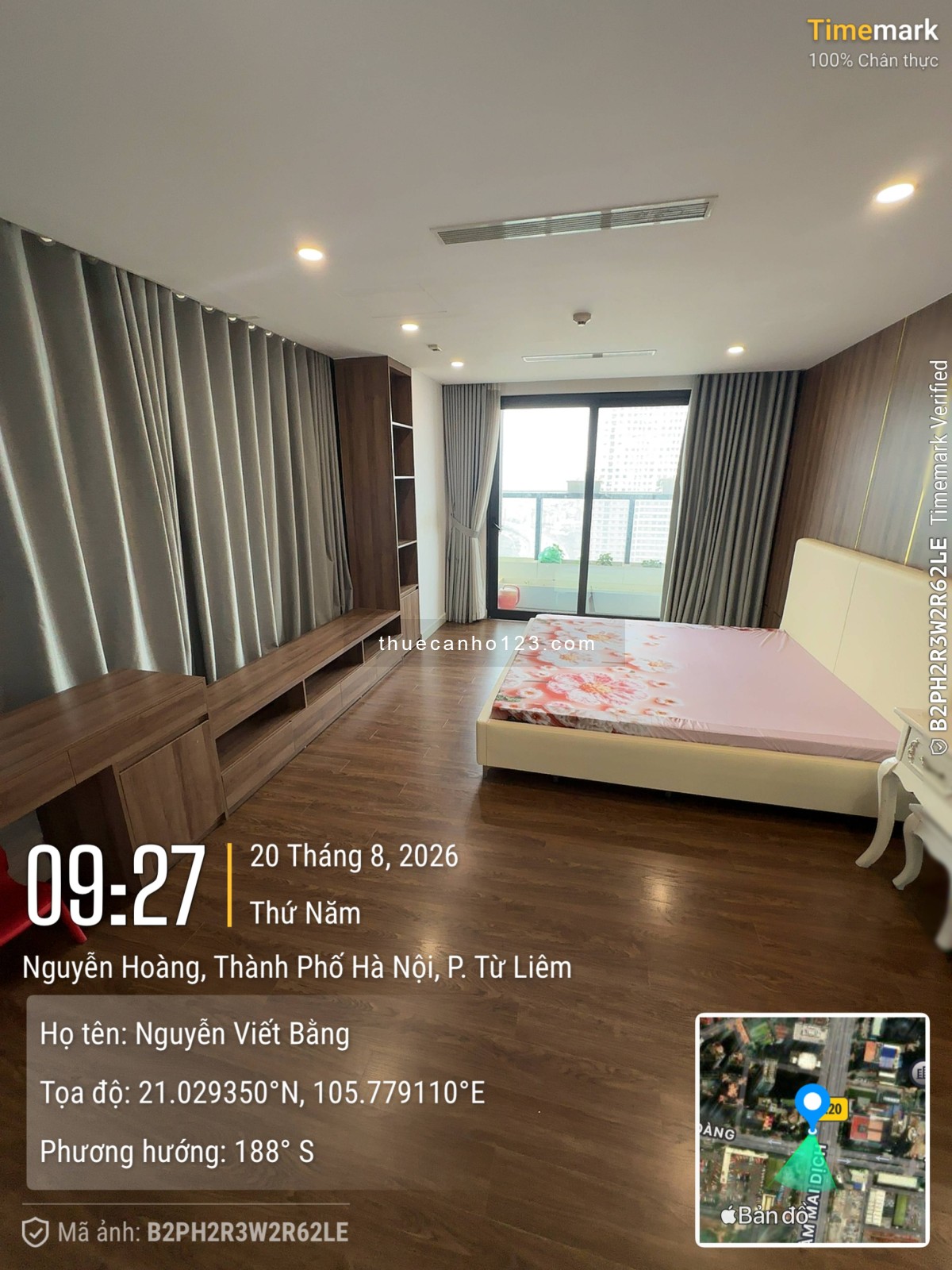 Em cho thuê CHCC 4 ngủ, 3 vệ sinh, Full đồ Toà A tại Sunshine Center Phạm Hùng vào ở ngay - Ảnh 15