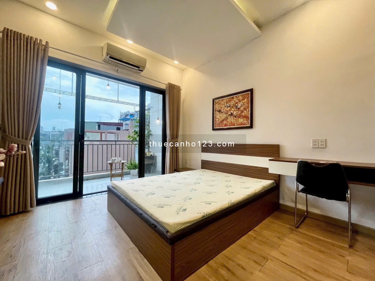 Cho thuê căn hộ dịch vụ tại Nguyễn Thiện Thuật Quận 3 DT 50m2, 1N1VS giá 8 triệu/tháng - Ảnh 1