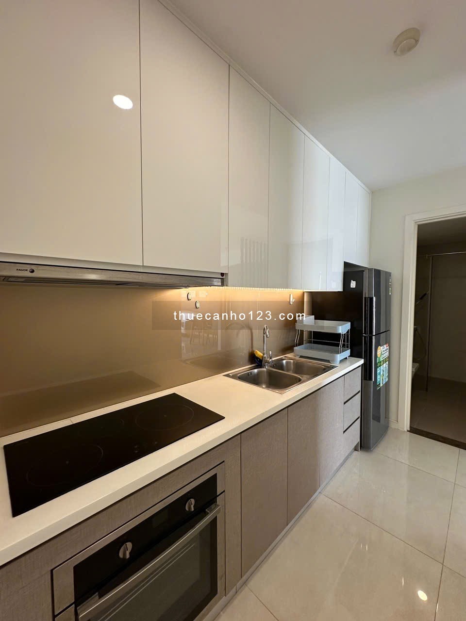Cho thuê căn hộ Masteri Millennium DT 74m2, 2PN, view đẹp, giá 21 triệu/tháng - Ảnh 3