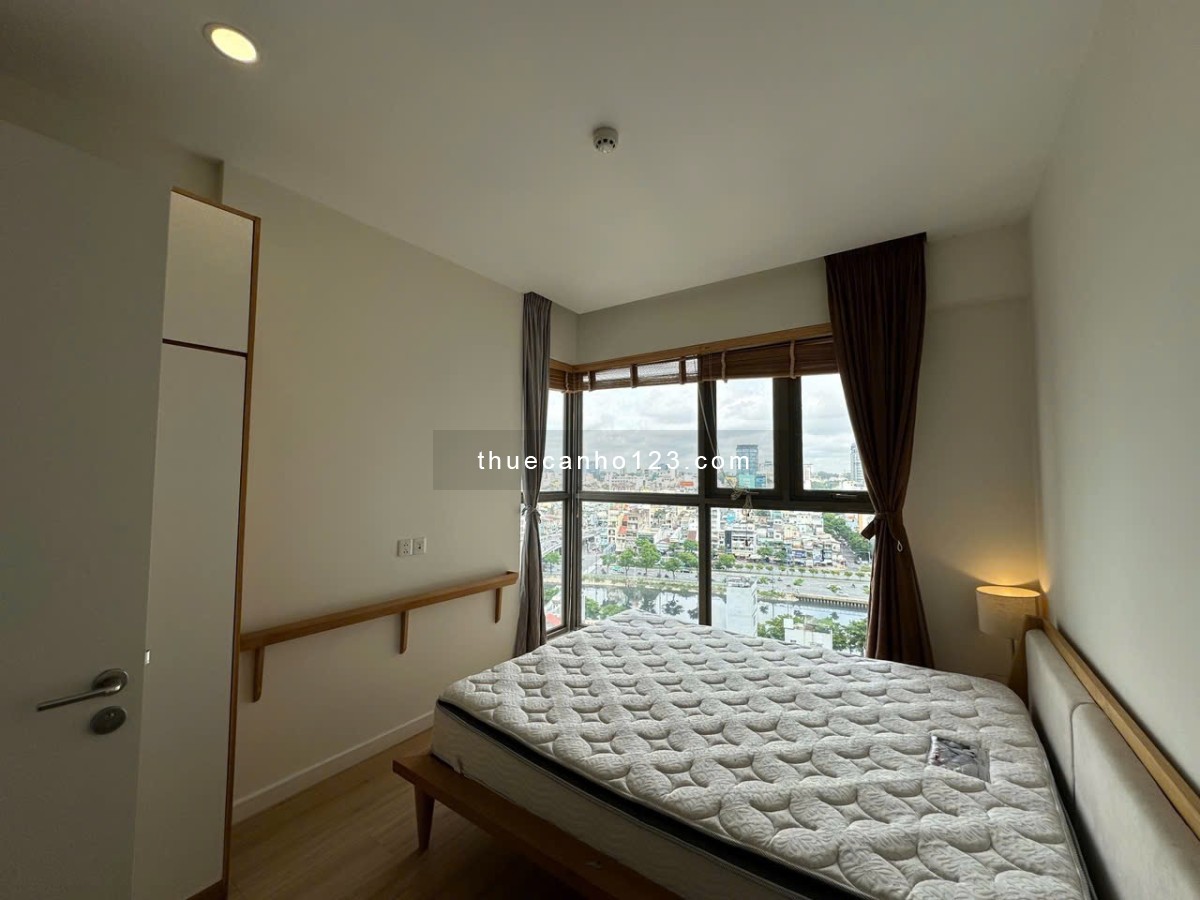 Cho thuê căn hộ Masteri Millennium DT 74m2, 2PN, view đẹp, giá 21 triệu/tháng - Ảnh 1