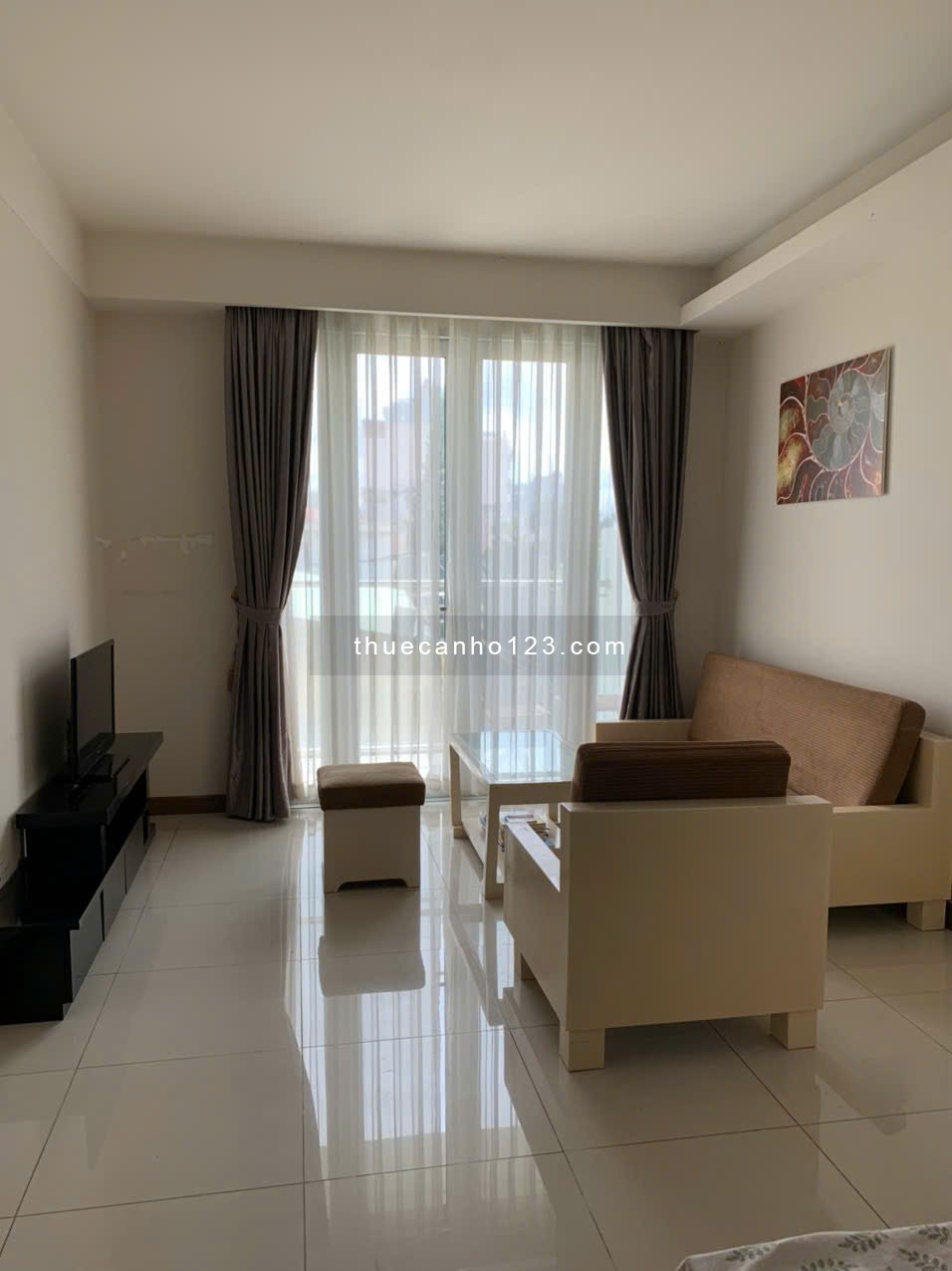 Cho thuê căn hộ 57m2, 1PN, 1PK tại chung cư sài Gòn Airport Plaza giá 14 triệu/tháng - Ảnh 1