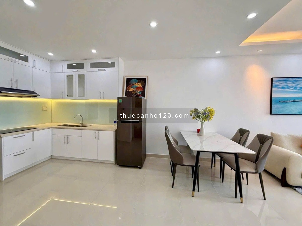 Cho thuê căn góc 2PN 90m2, đủ NT tại chung cư Sacomreal-584 giá 10,5 triệu/tháng - Ảnh 1