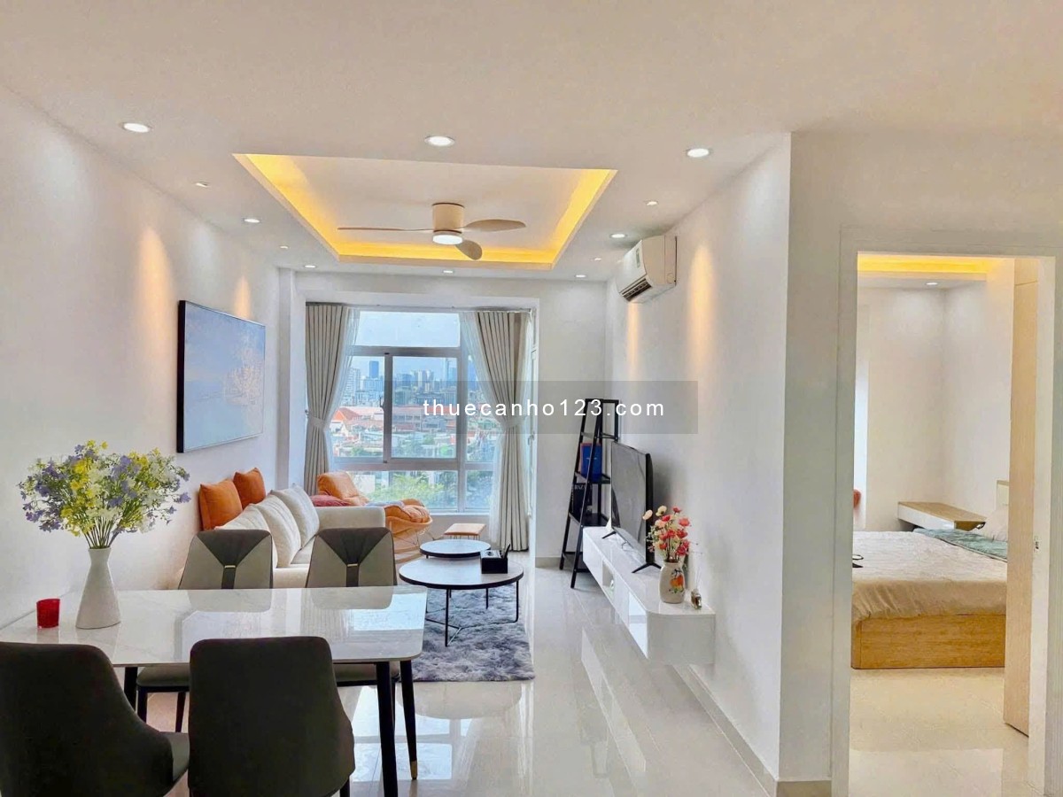 Cho thuê căn góc 2PN 90m2, đủ NT tại chung cư Sacomreal-584 giá 10,5 triệu/tháng - Ảnh 3