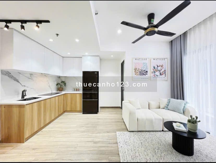 Cho thuê căn hộ Masteri Thảo Điền Tháp 2 DT 59m2, 2PN, view thành phố, đủ NT, giá 22tr - Ảnh 4