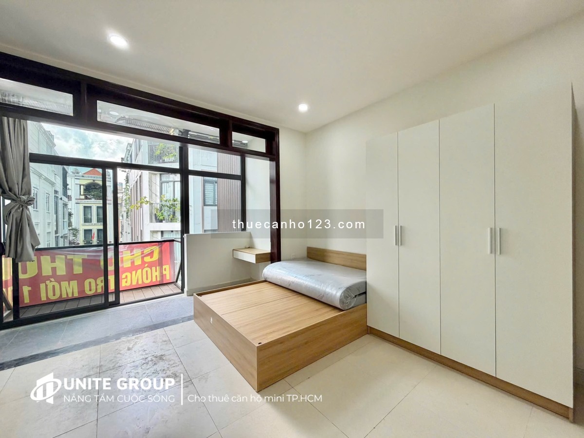 Cho thuê căn hộ mới ban công full nội thất Đường Nơ Trang Long sát VLU3 , uef, hutech và hàng xanh - Ảnh 4