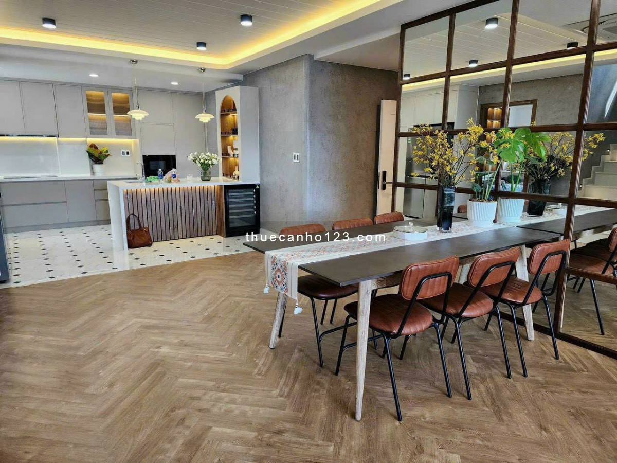 Penthouse Satra Eximland -200m2 nội thất cao cấp 4PN, 3WC Giá thuê 49 Tr/th - Ảnh 1