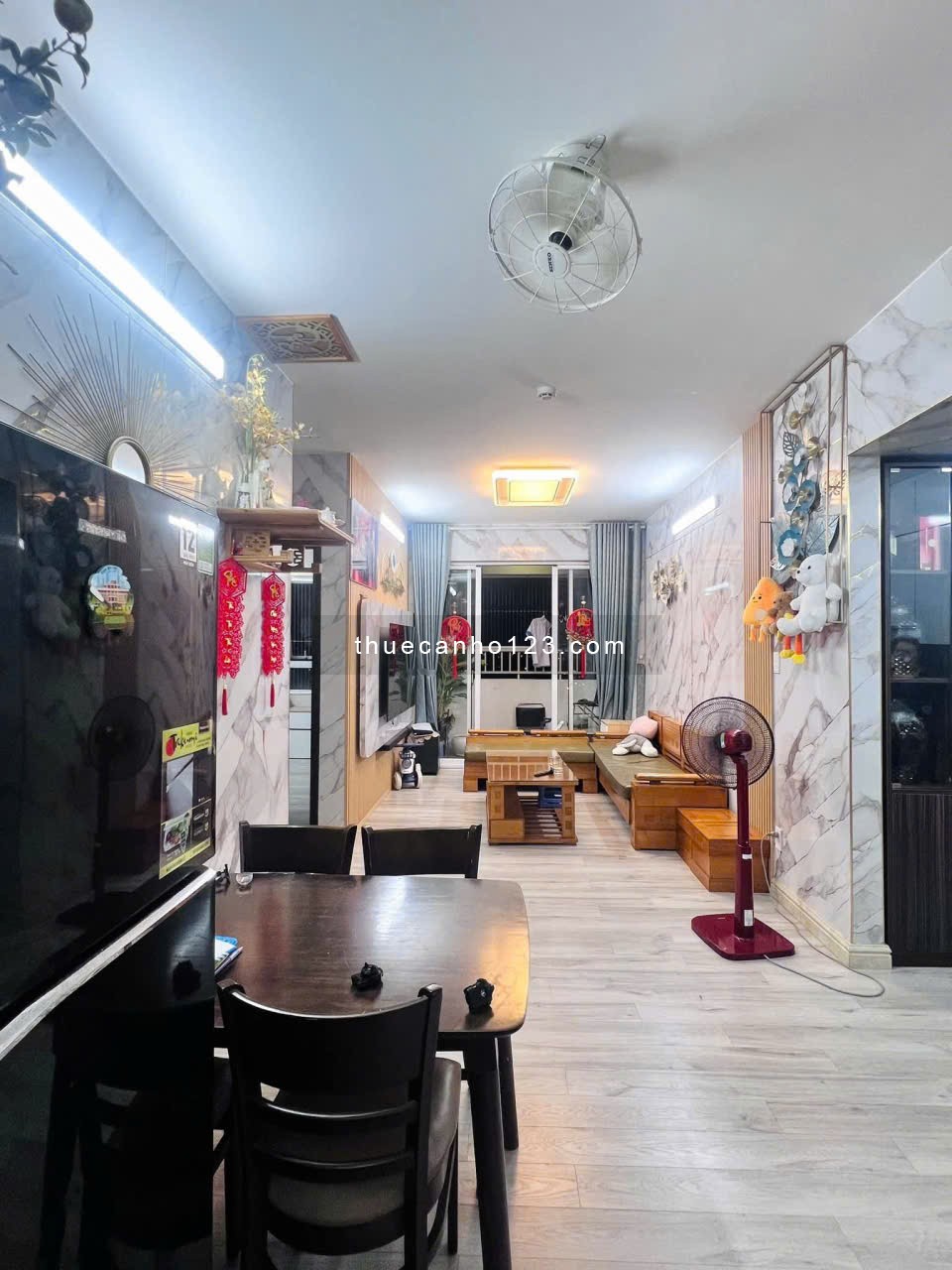 Cho thuê chung cư Thái An DT 70m2, 2PN, đủ NT, chỉ 7,5 triệu/tháng - Ảnh 2