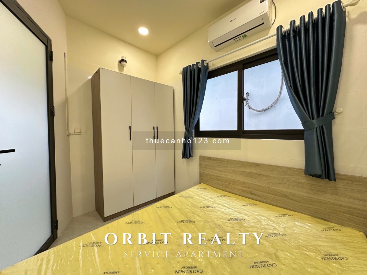 Cho thuê căn hộ mới 1PN tách bếp full nội thất cửa sổ thoáng đường Nơ Trang Long gần VLu3 , uef,hute - Ảnh 8