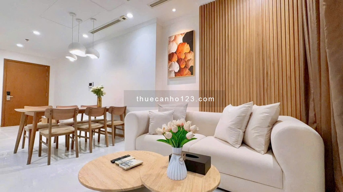 Cho thuê căn hộ Vinhomes Central Park, DT 88m2, 2PN, nội thất cao cấp, giá 23 triệu/tháng - Ảnh 1