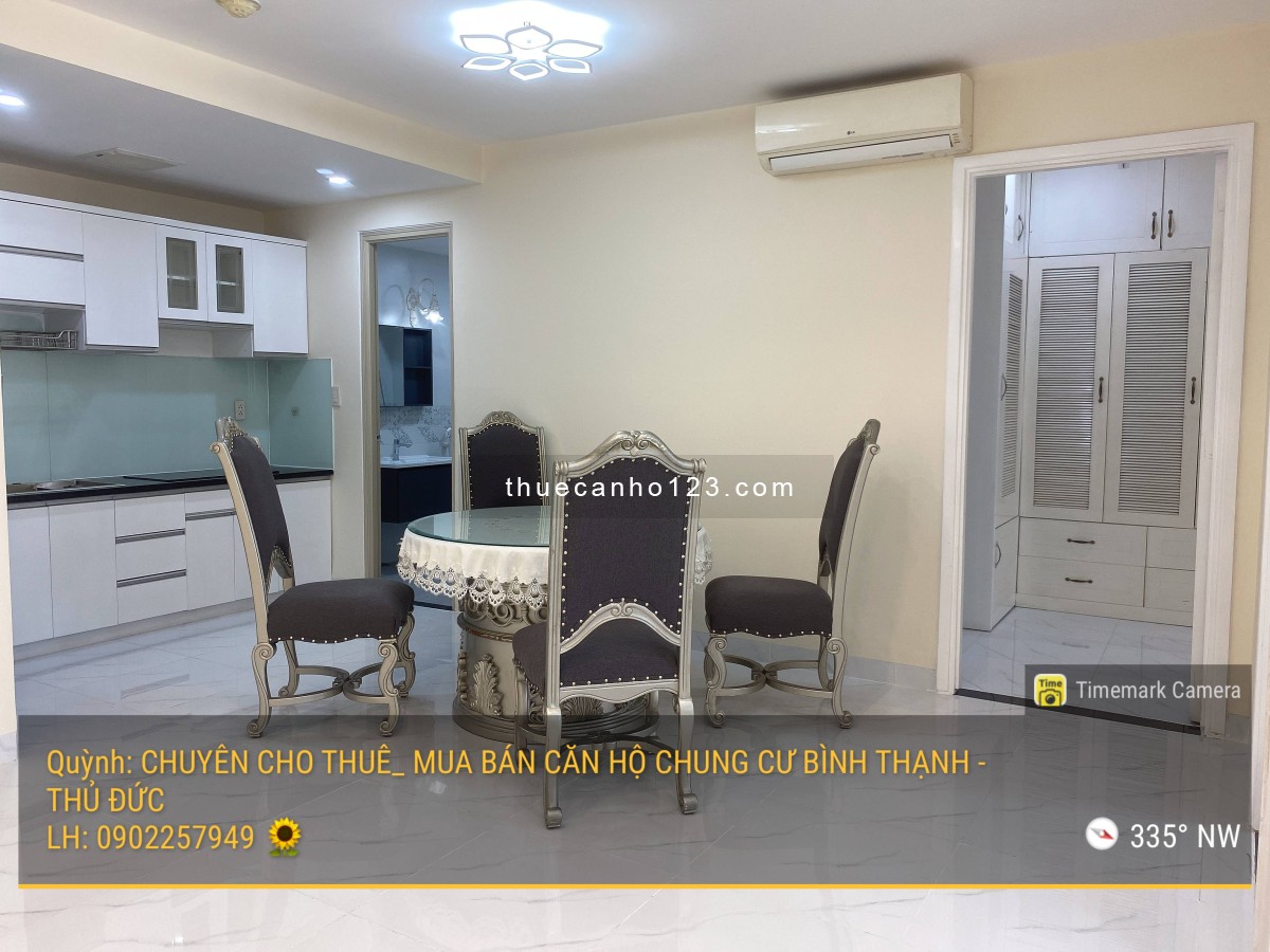 Chuyên cho thuê chung cư THE MORNING STAR BÌNH THẠNH: 3PN 115m2 giá 15tr. Lh 0902257949 Quỳnh - Ảnh 3